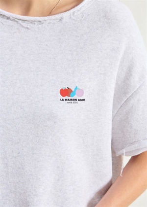 Atubay sweat tee Arctic Melange American Vintage 